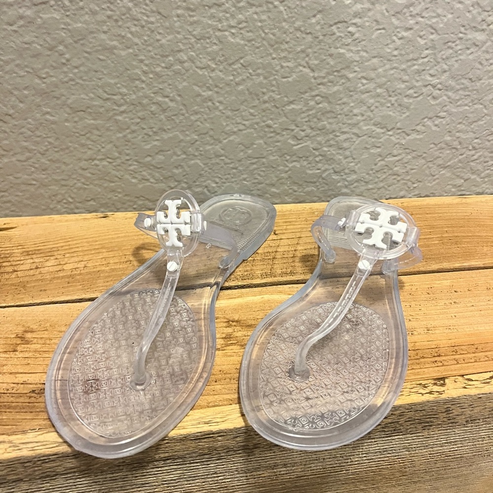 Tory Burch clear Mini Miller Jelly Sandals